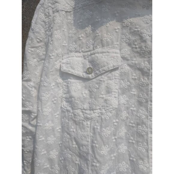 Back In The Saddle Shirt Womens XL Lace Western - Picture 3 of 5